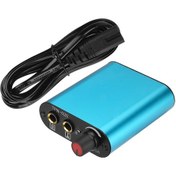 Resim Xindoker Stainless Steel Mini Gövde Dövme Güç Kaynağı, 1.5-18v Ayarlanabilir, 90-265v Giriş, 1.5a Akım, Tüm Makinalarla Uyumlu, Taşınabilir Ve Stabil Performanslı 