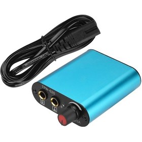 Resim Xindoker Stainless Steel Mini Gövde Dövme Güç Kaynağı, 1.5-18v Ayarlanabilir, 90-265v Giriş, 1.5a Akım, Tüm Makinalarla Uyumlu, Taşınabilir Ve Stabil Performanslı 