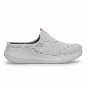 Resim King Paolo K5221 Alabanda Kadın Memory Foam Sabo Terlik Gri 