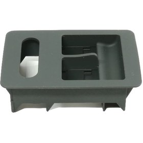 Resim Vw Polo Hb Cam Düğme Çerçevesi Siperi Sol Siyah 00-02 6N0959549A 