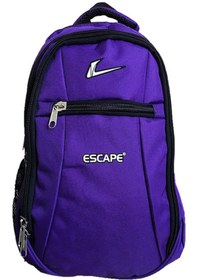 Resim Escape Okul Spor Sırt Çantası 15.6 Laptop Bölmeli Mor Renk 