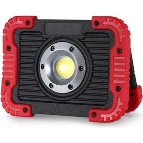 Resim 750 Lümen Powerbank Şarjlı Işıldak Wt-330 Açık Gri 