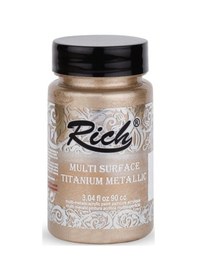 Resim Rich Multi Surface Titanium Metalik Boya 90 Cc. N 2526 Şampanya N11.1515 