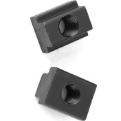 Resim Tenfowee 45 Çelik T-çukur Somunu M10 - Siyah Oksit Kaplama, Yüksek Sertlik, Alüminyum Profil Bağlantısı, 5 Adet Paket 