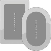 Resim 2 Adet Ultra Emici Kaymaz Banyo Paspasları Hızlı Kuruma Teknolojisi ile - Yumuşak Diatomit Toprak & Polyester Karışımı, Elde Yıkanabilir, Banyo, Çamaşırhane ve Giriş için Mükemmel - Lek 