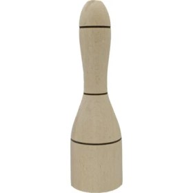 Resim Beta Moda Hub Ahşap Sarımsak Tokmağı ROYALEKS-56089 