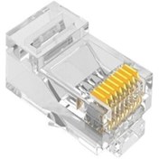 Resim SpeedUF 4220 Rj45 Jack Cat5e İnternet Kablo Konnektör Jak 100 Adet 