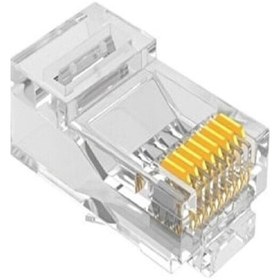 Resim SpeedUF 4220 Rj45 Jack Cat5e İnternet Kablo Konnektör Jak 100 Adet 