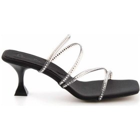 Resim Mat Siyah Kadın Terlik K04209332538 Siyah 