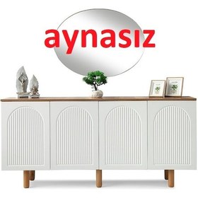 Resim Alya Mdf Konsol Aynasız Aytaşı 