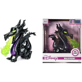 Resim Jada 253071008 Disney Prenses Maleficent Klasik Metal(Die-cast) Figürü 4 inç 10 CM 