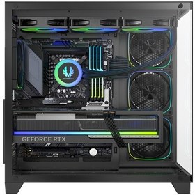 Resim Bitfenix Colıı 750w 80+ Bronze Atx 3.1 Tempered Glass Frgb Siyah Atx Mid Tower Kasa 