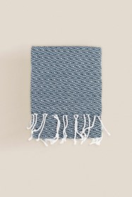 Resim Ilgın Peştamal Mavi - Mavi / 90x170 