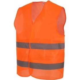 Resim Melzo Home Melzohome Düz İkaz Yeleği Reflektörlü İşçi Yeleği 5 Adet 