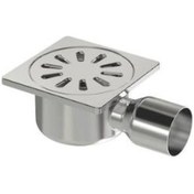 Resim Maxiflow Premium Banyo Süzgeci Krom Yer Sifonu 10X10X50 