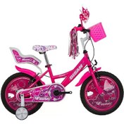 Resim Bisan Rose 16 Jant Çocuk Bisikleti Pembe Pembe 