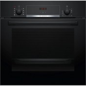 Resim Bosch HIF534EB0T Serie 4 Buhar Destekli Ankastre Fırın 60 x 60 cm Siyah 