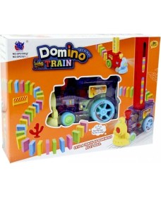Resim Güven Oyuncak Pilli Domino Yerleştiren Tren 