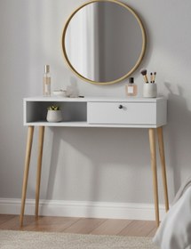 Resim Monte Sehpa Napoli Makyaj & Tuvalet Masası 