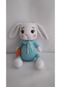 Resim Amigurumi Mavi Tavşan 