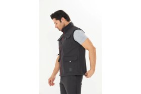 Resim Orange Safety Softshell Füme Yelek 