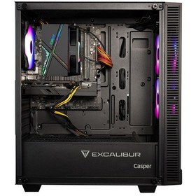 Resim Casper Excalibur E65L.147F-EX70X-0HD i7-14700F 64 GB 2 TB SSD RTX5070 Free Dos Masaüstü Oyuncu Bilgisayarı 