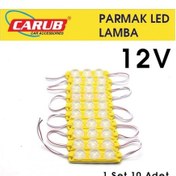 Resim Ahmet Otomotiv Parmak Lamba Seti 3 Ledli Soft Sarı Renk 12v 