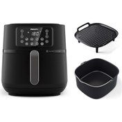 Resim Philips Airfryer HD9285\u002F96 5000 Serisi XXL Connected 7.2 lt Yağsız Fritöz 