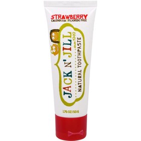 Resim Jack N' Jill Doğal Diş Macunu Organik Çilekli 50 gr 