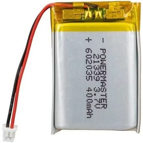 Resim Sh Powermaster 602035 3.7 Volt 400 Mah Lityum Polimer Pil Najmaddin 