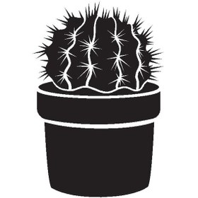 Resim Saksı Çiçeği Kaktüs Tip 6 40x60 Cm Lcst Lcst 