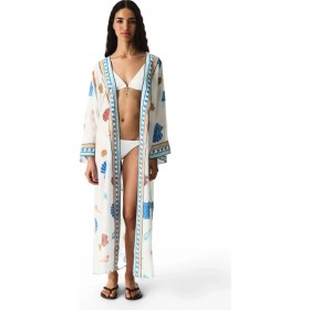 Resim Penti Renkli Santorini Kimono 