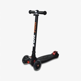 Resim Voit 218 Işıklı 3 Teker Çocuk Siyah Scooter 