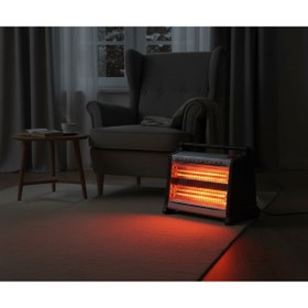 Resim Dega HS1001 QUATTRO – 4x4 Quartz Isıtıcı (1800W) 