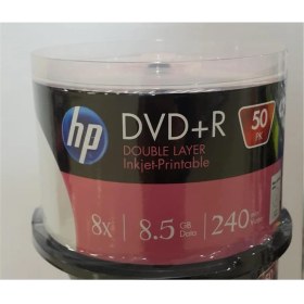 Resim Hp Dvd+R Dl 8.5gb Printable 50 Cakebox 