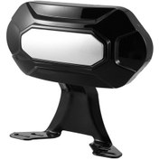 Resim Xurunkeji Yamaha Honda Suzuki Ve Harley Motosiklet Aksesuarları İçin 1 Adet Motosiklet Bagaj Rafı Barı Arka Yolcu Sırt Dayama Minderi 