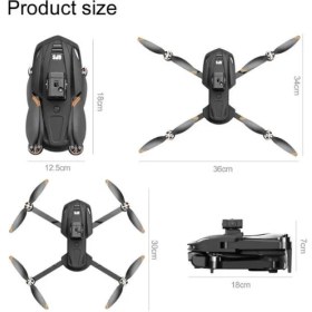 Resim Gümrük Bey V168 Max Pro Drone – Gps Destekli 8k Hd Çift Kameralı, 5g Wifi Fpv, Fırçasız Motorlu Quadcopter 