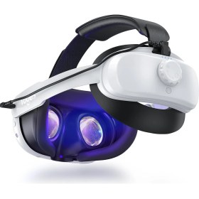 Resim Yoges Pilli Kafa Bandı Meta Quest 3 Için - Sadece Aksesuar 