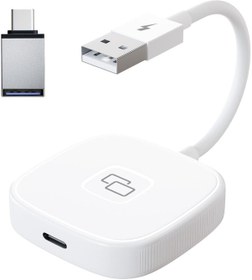 Resim İphone İpad Carplay Ve Youtube Screen Mirror Aktarım Adaptörü 