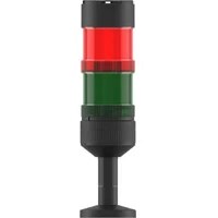 Resim Mesan Ø66 2 Kat Modüler Işıklı Kolon Multi LED Buzzer Tüp Montaj Ms 82321 24VAC/DC 
