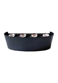 Resim Ct-8013 Kapri Modern 15w Modern Led Aplik Amber Işık Siyah 