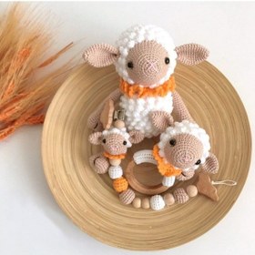 Resim Amigurumi Yenidoğan Seti 