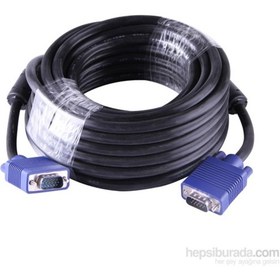 Resim Qport Vga20 15 Pin Filtreli 20M Erkek Erkek Monitör Kablo Q-Vga20 