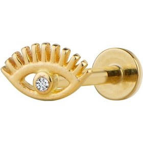 Resim Goldkupe Göz Altın Piercing-6454 