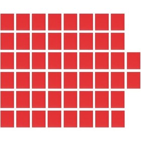 Resim Dolıty 50 Adet Kart Kollu Oyun Kartları Ticaret Için Kırmızı 