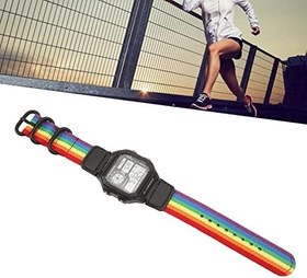 Resim Doğa Sporları İzle 12 Saat Zaman Raporlama Sistemi Aydınlık Dijital İzle Seyahat Için Retro Su Geçirmez Alarm 