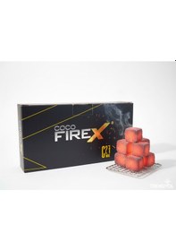Resim Cocofirex 27 Mm Hindistan Cevizi Nargile Kömürü 