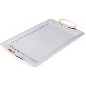 Resim Maxx Doria Capella Gold Çelik Tepsi Pa6005 Altın 