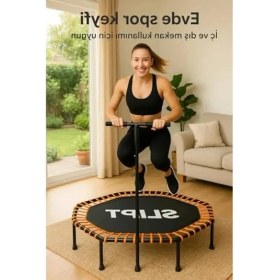 Resim Esranın Dünyası Slipt 135 cm ''(54 Inç) Tutunmalı Step Trambolin Cks-65 