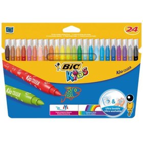 Resim Bic Keçeli Boya Kalemi Kids Couleur 24 Renk 841800 